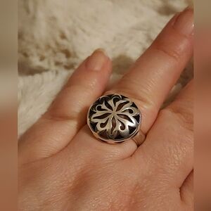 James Avery Moroccan Flower Ring.  Size 8.75.